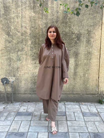 I’m Unstoppable - Boxy Fit High Low Co-ord Set