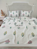 Load image into Gallery viewer, Visions of Eden - Quilted Bedcover Set
