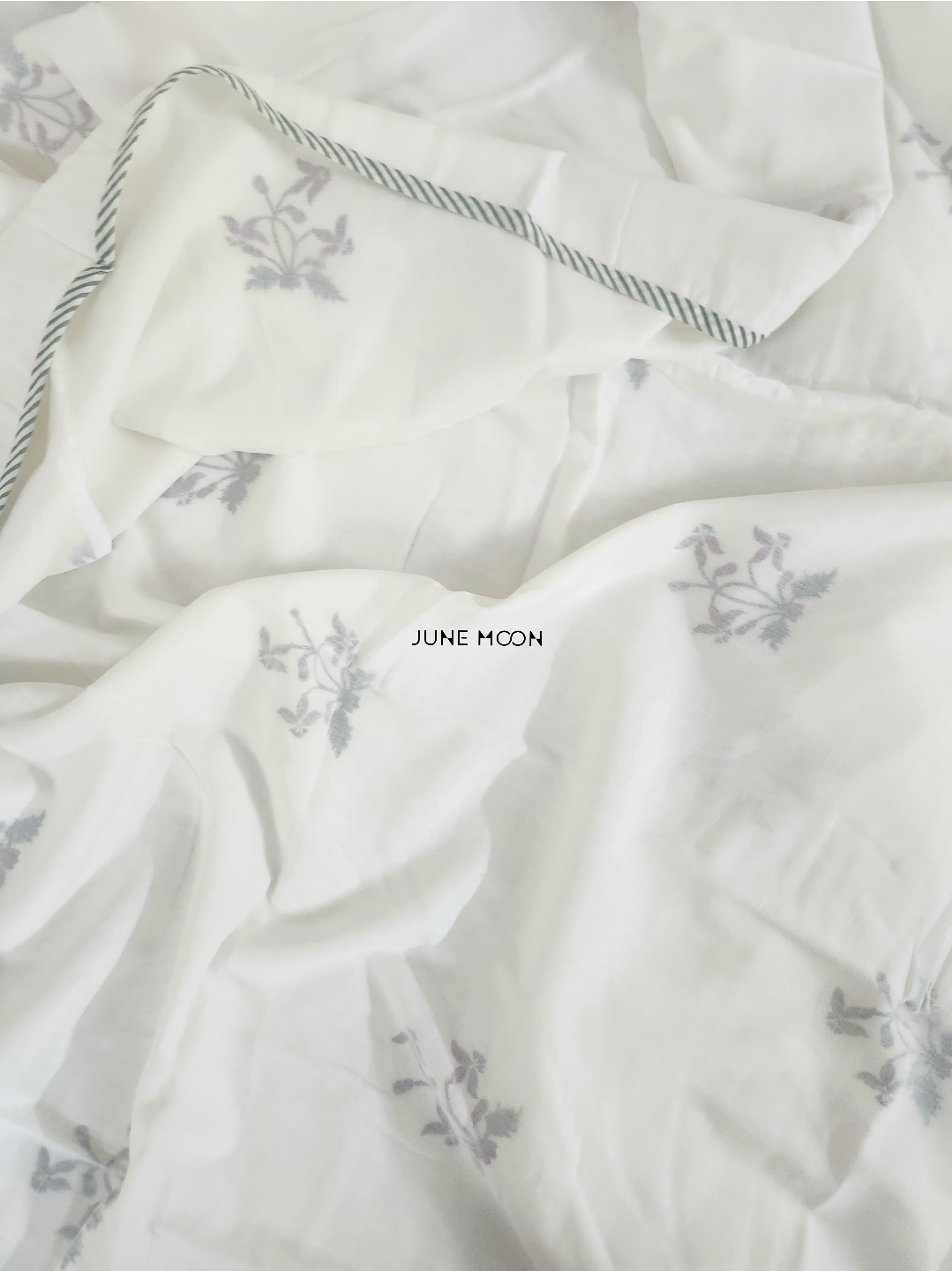 Mallika - Block Printed Muslin Dohar