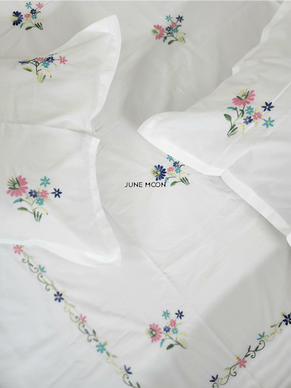 Shirley - Embroidered Bedsheet Set