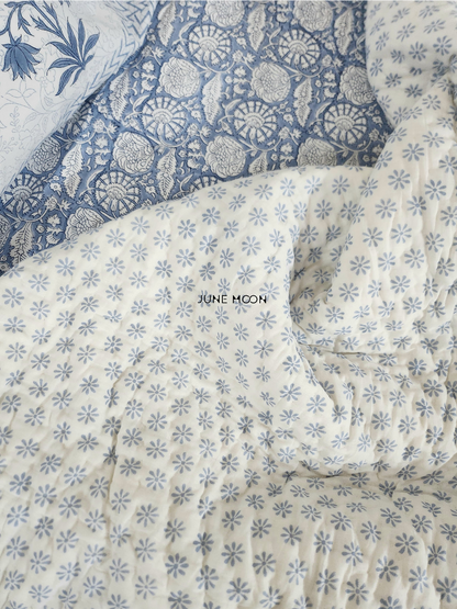 Nyla - Block Printed Muslin Quilt