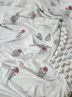 Load image into Gallery viewer, Piece of Moon - Block Printed Muslin Dohar
