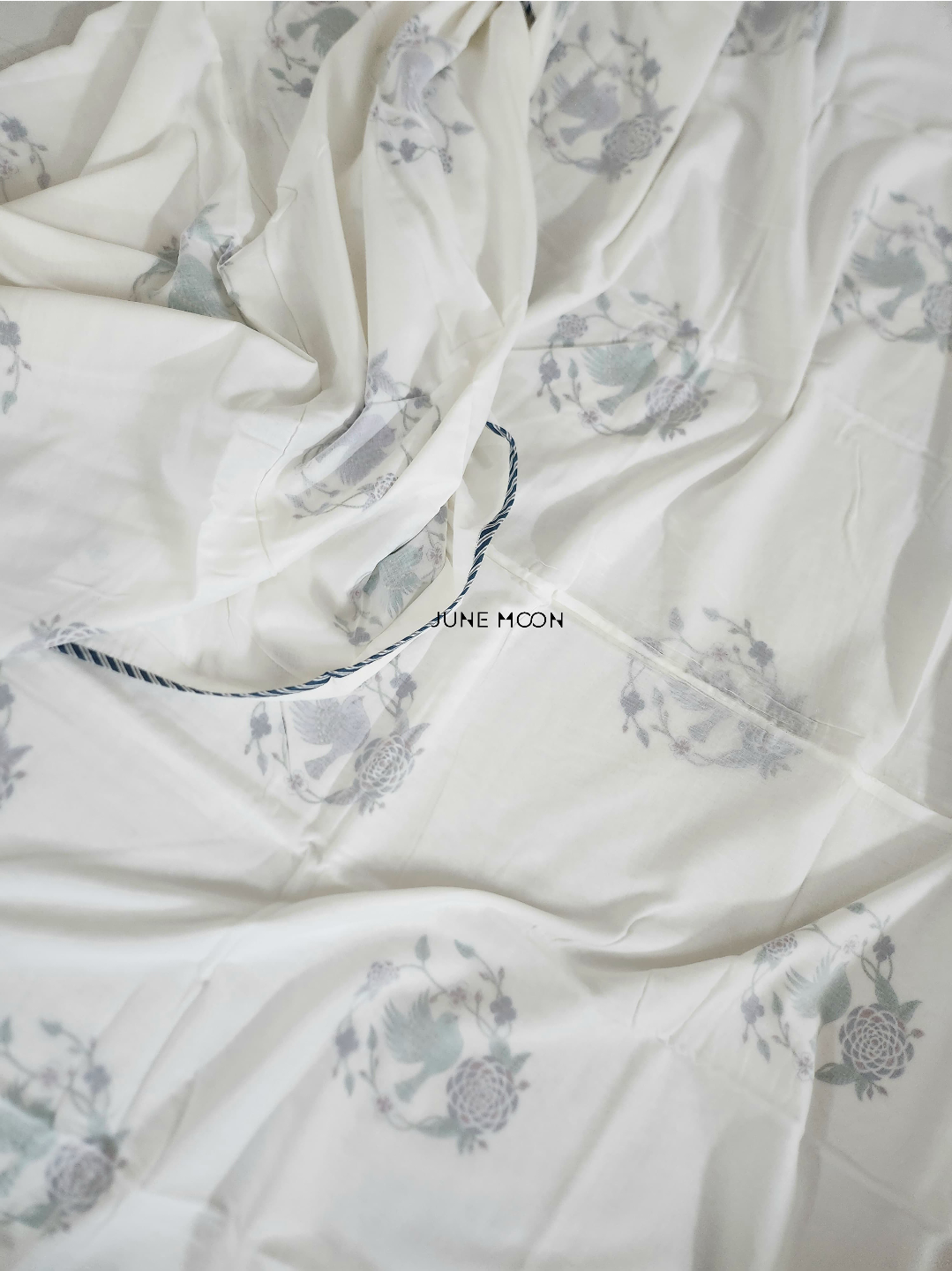 Song Of Hope - Block Printed Muslin Dohar