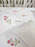 Load image into Gallery viewer, Gulnoor - Block Printed Bedsheet Set
