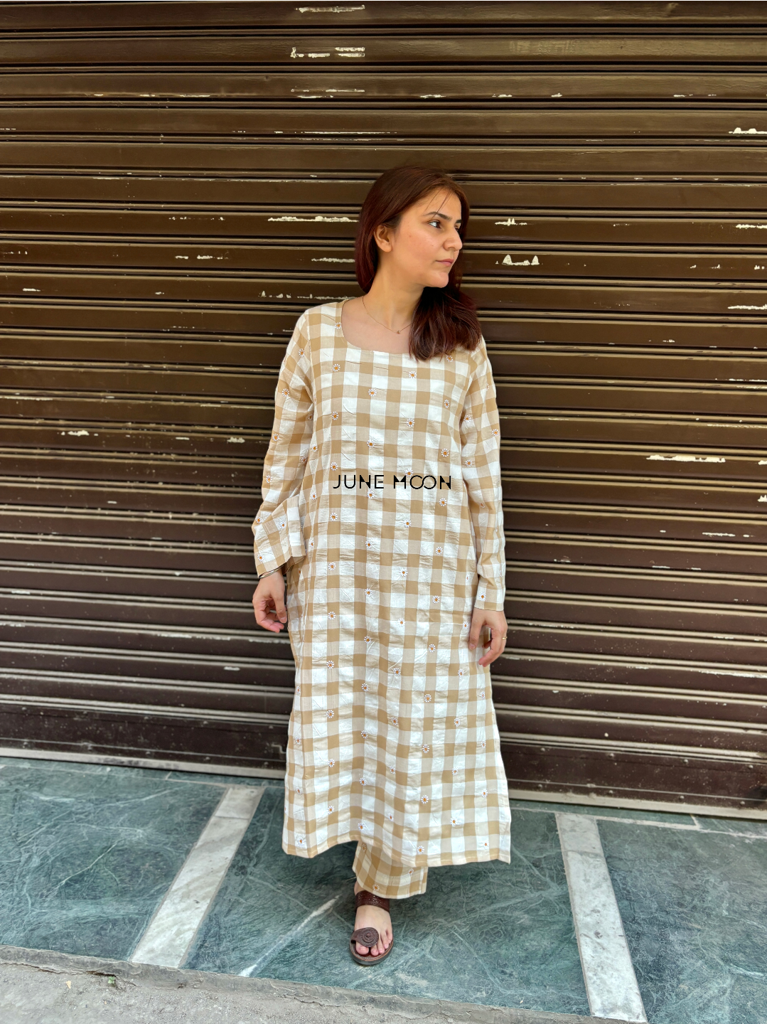 Suhaani - Embroidered Set Of Kurta &amp; Pants