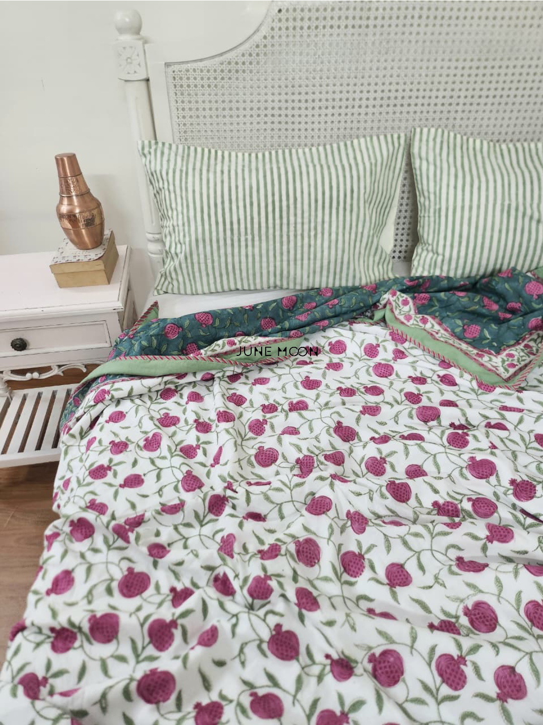 Kudrat - Block Printed Muslin Dohar