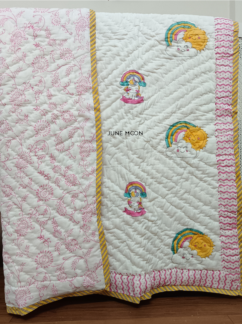 Mini Moo - Baby Quilt