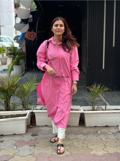 Pink Manhattan Set - Kurta &amp; Pants