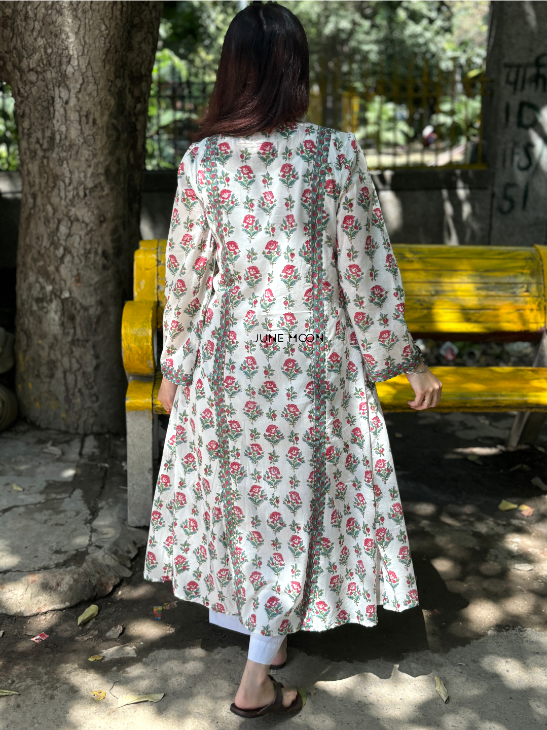 Gulnoor - Block Printed Cotton Kurta