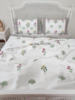 Load image into Gallery viewer, Princess Petals - Quilted Bedcover Set
