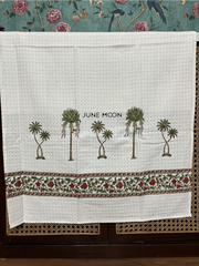 Firdaus - Block Printed Bath Towel