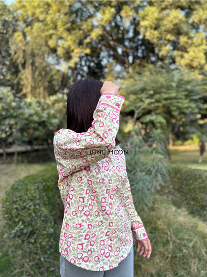 Kind Love - Block Printed Shirt