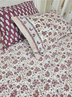 Load image into Gallery viewer, Gehna - Block Printed Bedsheet Set
