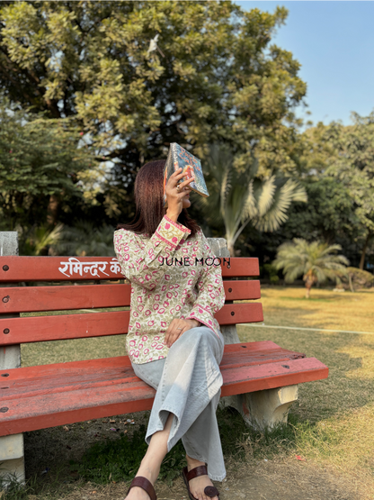 Kind Love - Block Printed Shirt