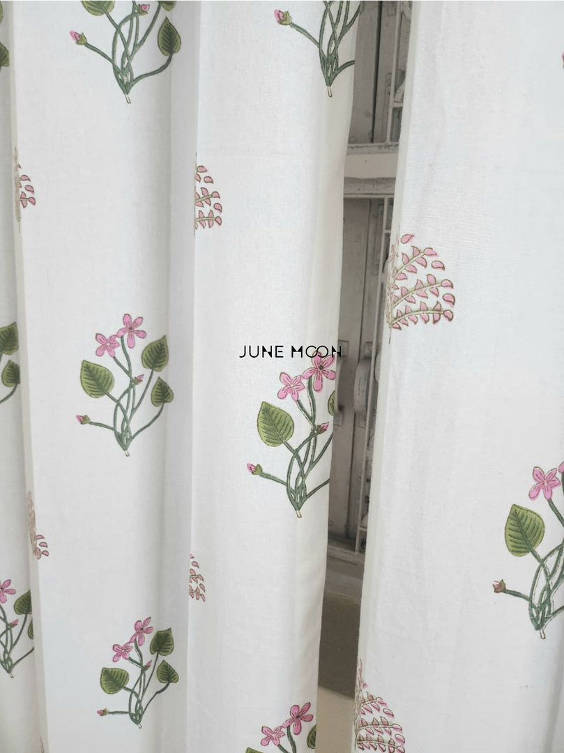 Mrs. Grace - Block Printed Curtains