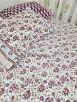 Load image into Gallery viewer, Gehna - Block Printed Bedsheet Set
