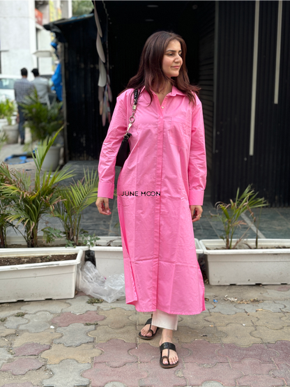 Pink Manhattan Set - Kurta &amp; Pants