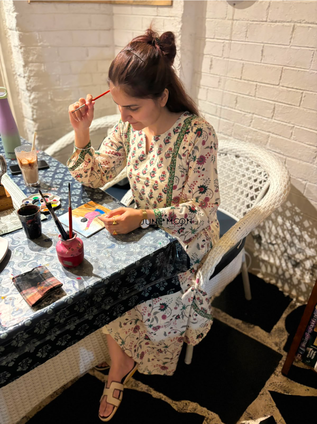 Tulsi - Block Printed Kurta