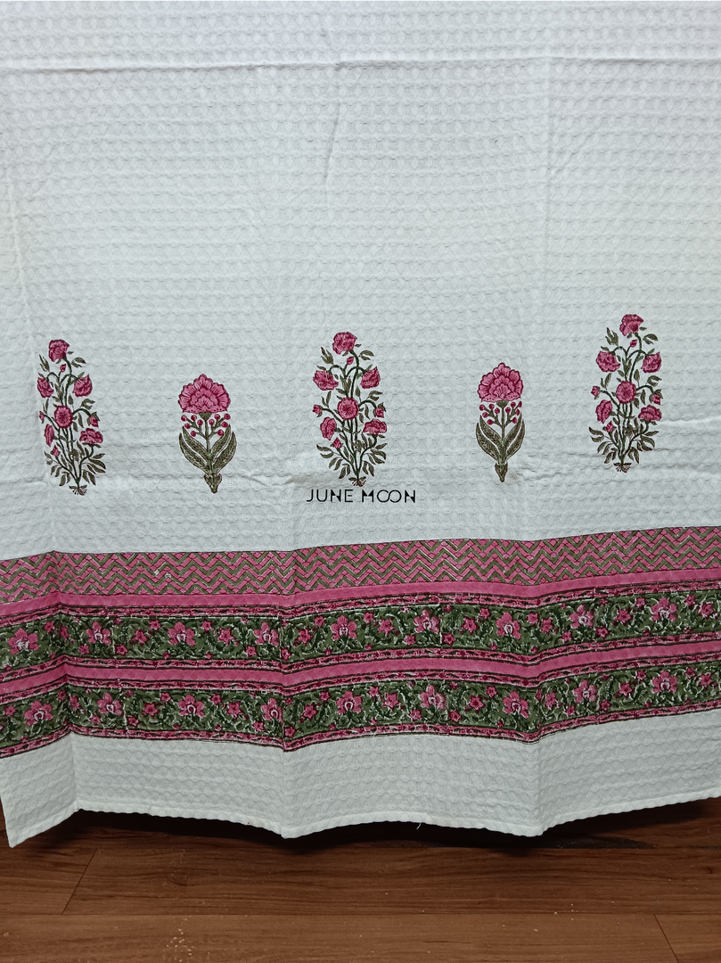 Firdaus - Block Printed Bath Towel