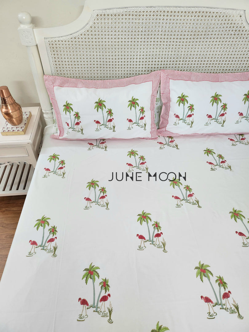 Calm Summer - Set of Quilt & Bedsheet