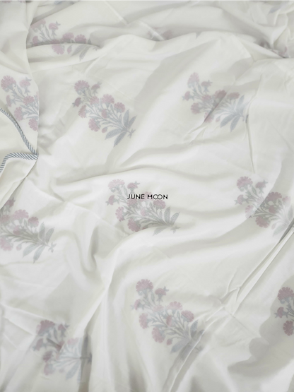Saira - Block Printed Muslin Dohar