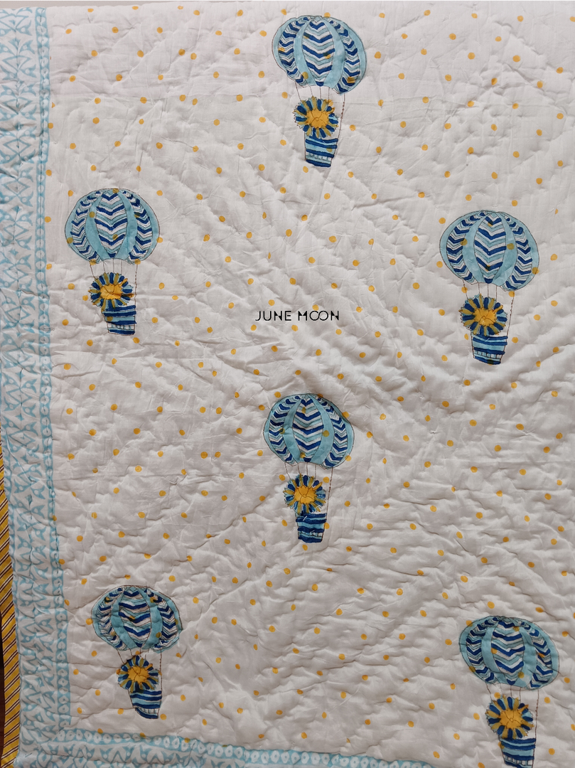 Big Bubbles - Baby Quilt