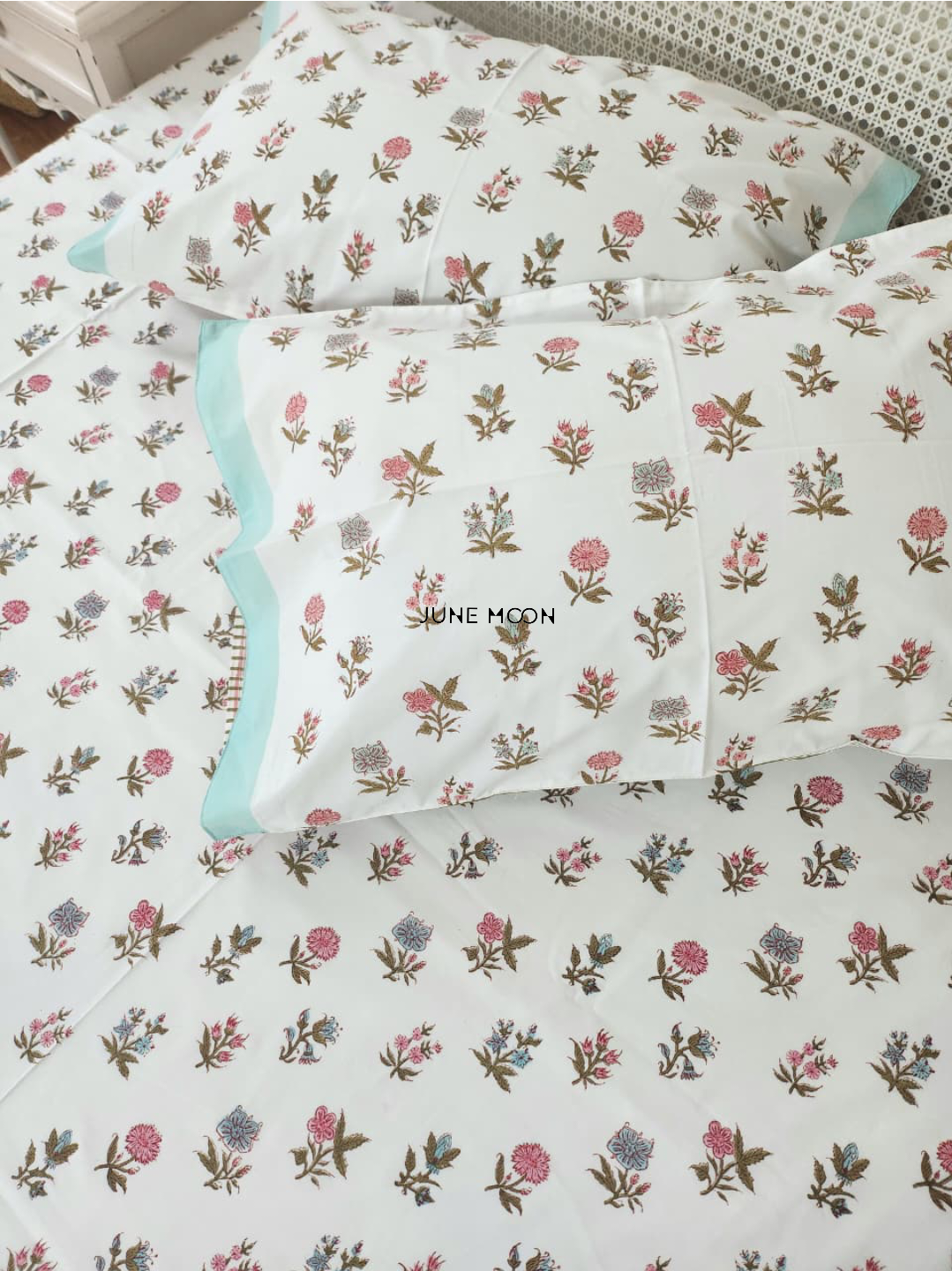 Barfi - Block Printed Bedsheet Set