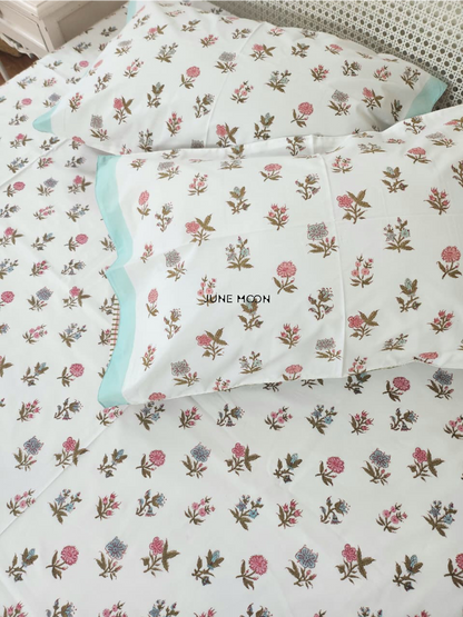 Barfi - Block Printed Bedsheet Set