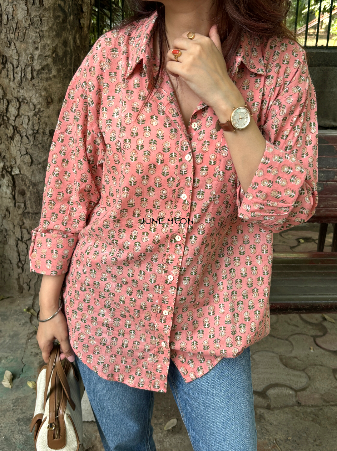Joanna Oversized Cotton Shirt