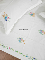Load image into Gallery viewer, Sophia - Embroidered Bedsheet Set
