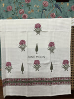 Load image into Gallery viewer, Firdaus - Block Printed Bath Towel
