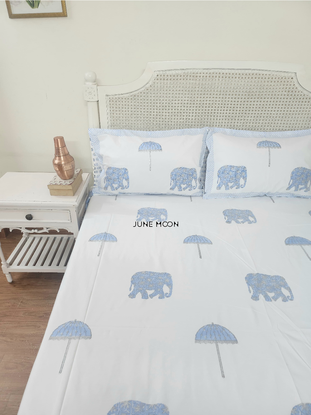 Soft Sanctuary - Block Printed Bedsheet Set