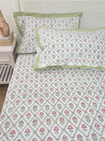 Load image into Gallery viewer, Manmohini - Set of Quilt &amp; Bedsheet