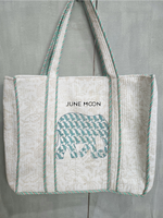 Load image into Gallery viewer, Roza - Block Printed Tote Bag
