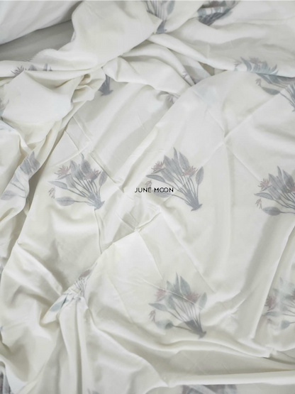 Nandini - Block Printed Muslin Dohar