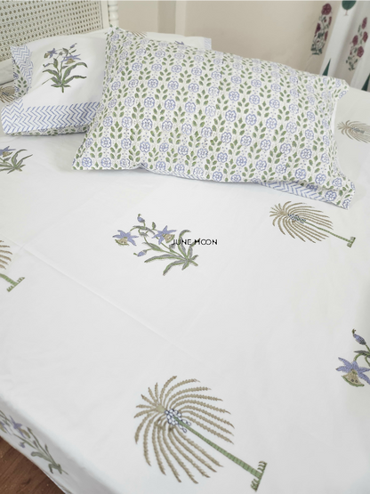 Beverly - Block Printed Bedsheet Set