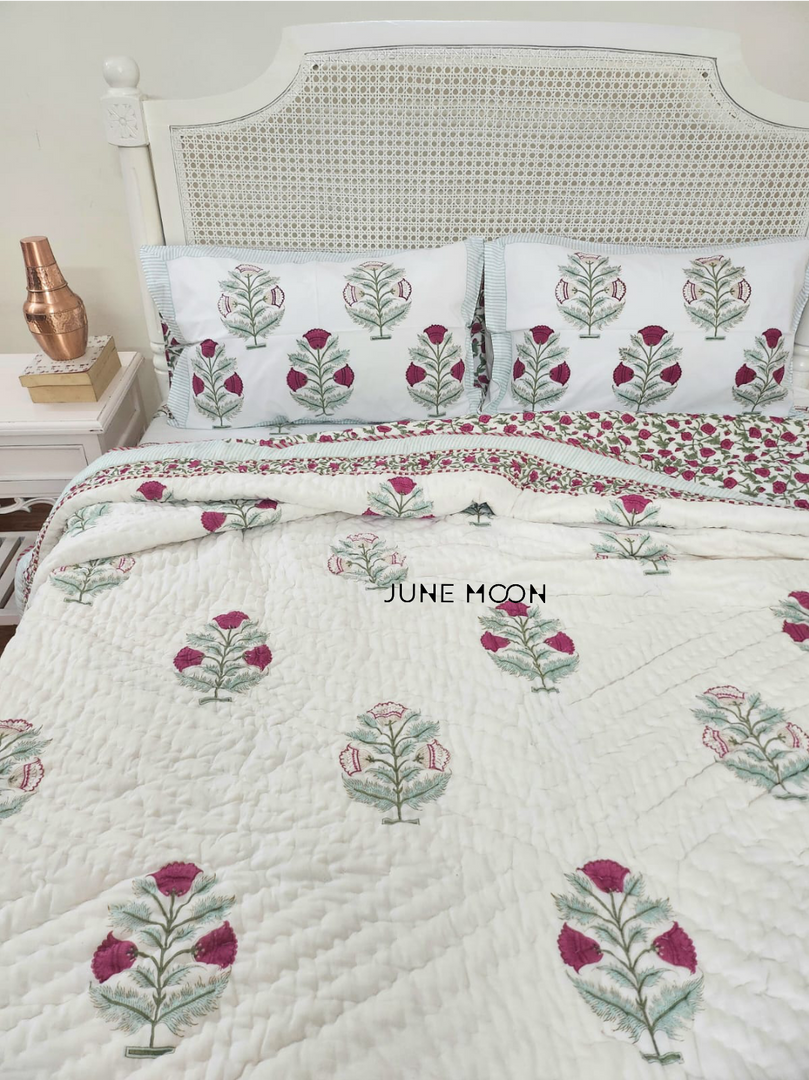 Lady Ruby - Set of 2 Single Quilts