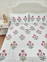 Load image into Gallery viewer, Kusum - Block Printed Bedsheet Set
