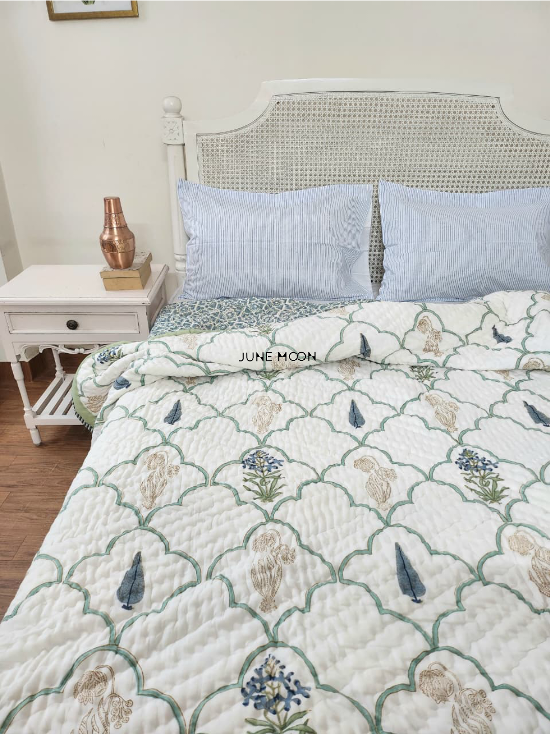Truly Treasured - Block Printed Muslin Quilt