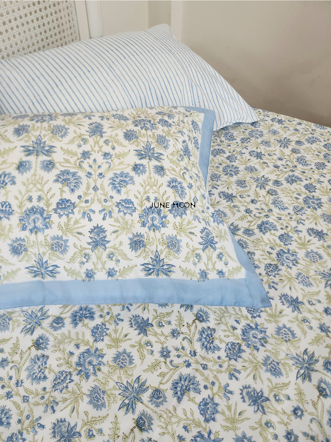 Delilah - Block Printed Bedsheet Set
