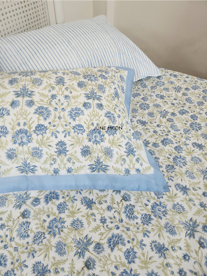 Delilah - Block Printed Bedsheet Set