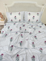 Load image into Gallery viewer, Piece of Moon - Block Printed Muslin Dohar
