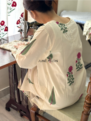 Naazneen - Block Printed Kurta