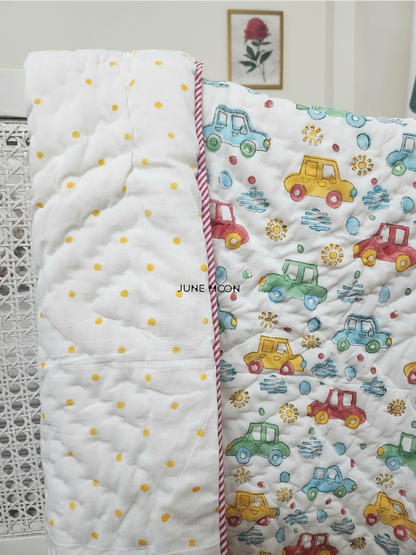 Little Racers - Baby Quilt