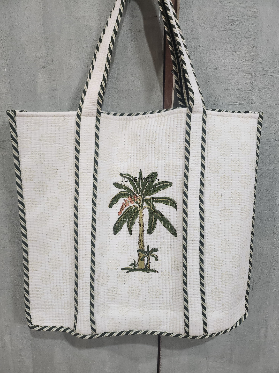 Roza - Block Printed Tote Bag
