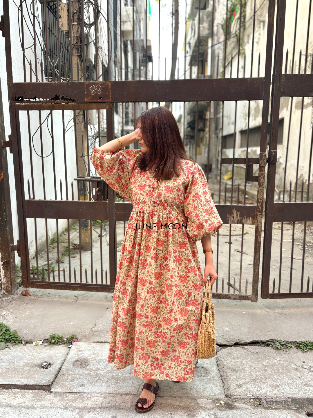Princess Diaries - Block Printed Cotton Dress