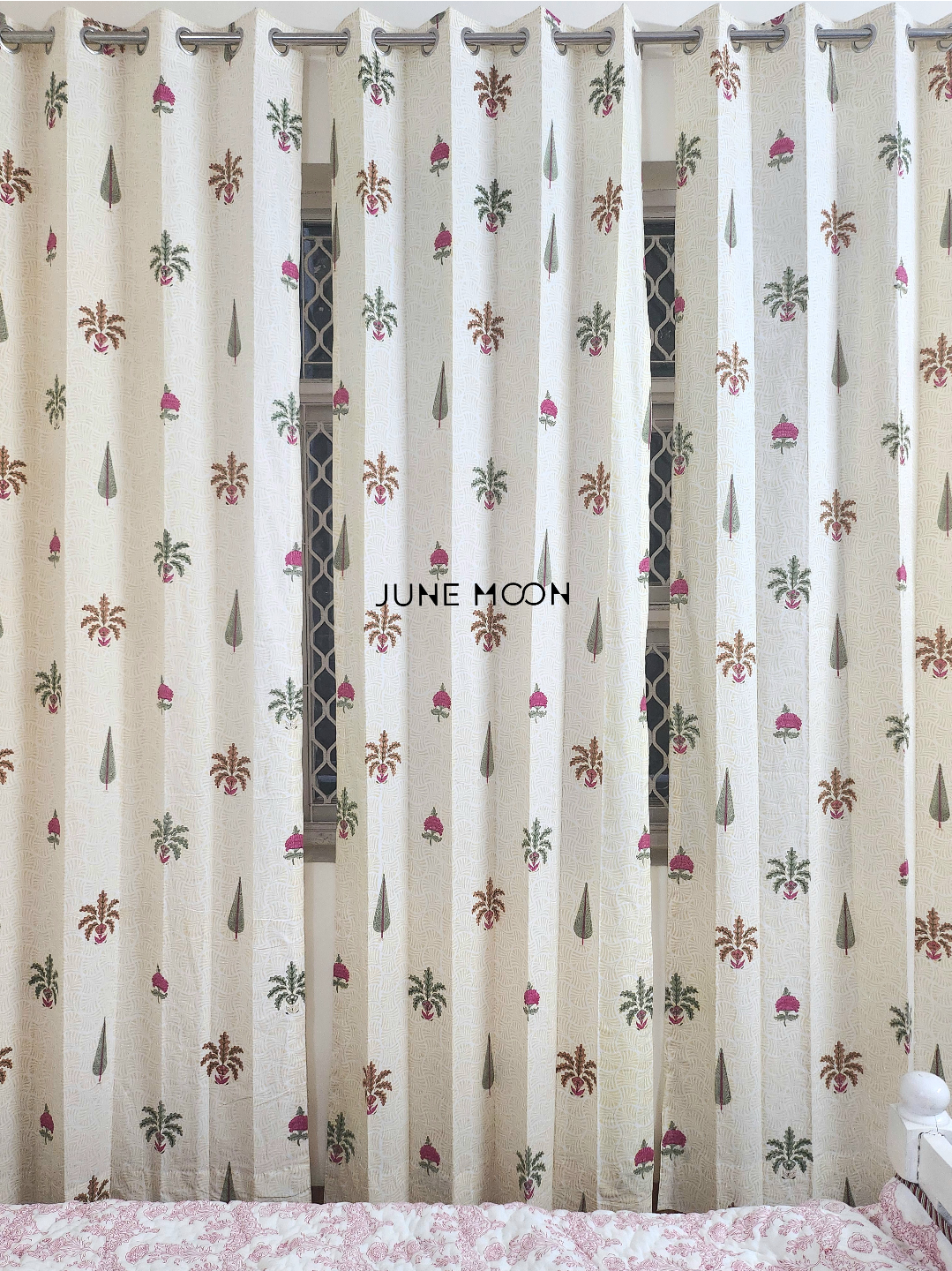 Afreen - Block Printed Curtains
