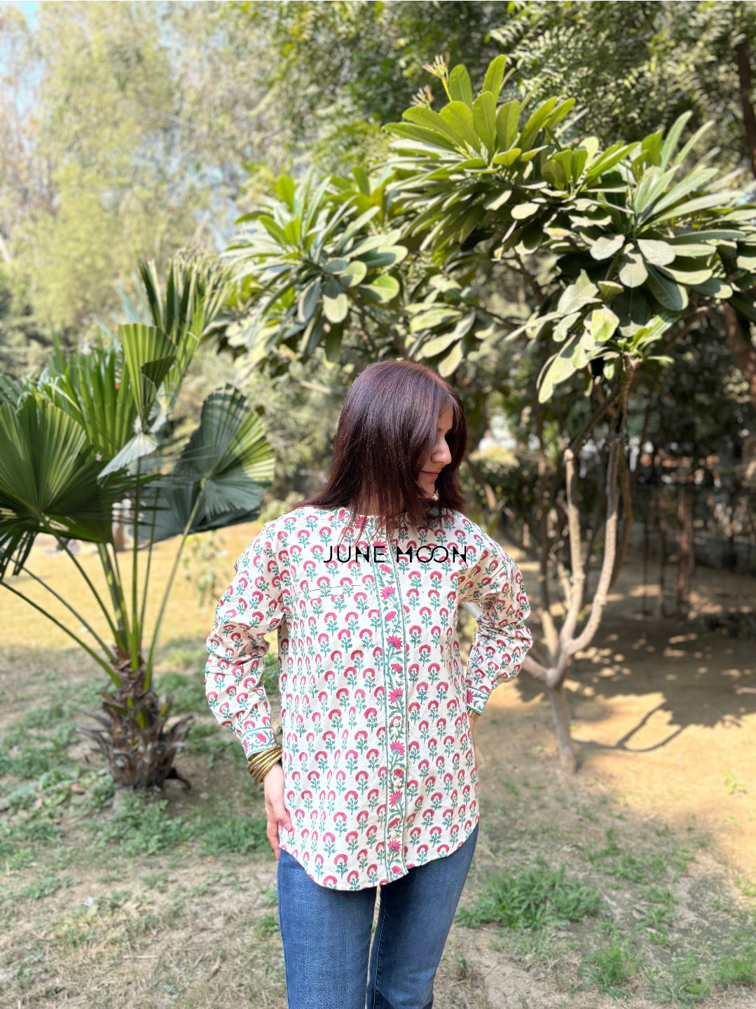 Sincerely Yours - Block Printed Shirt