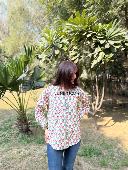 Sincerely Yours - Block Printed Shirt