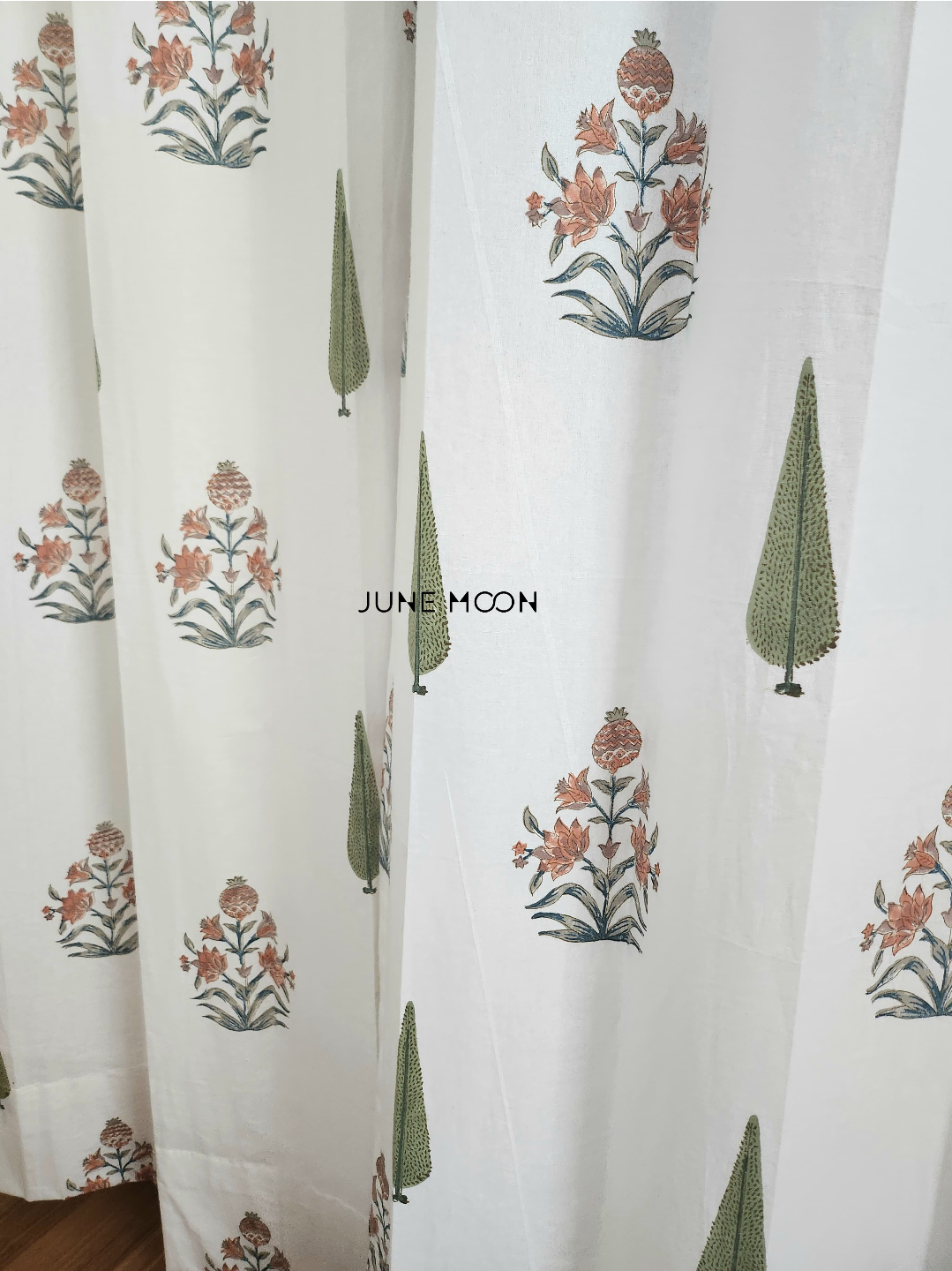Dhaani - Block Printed Curtains